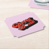 Cherry Bomb Kartonnen Onderzetters (Gekanteld)