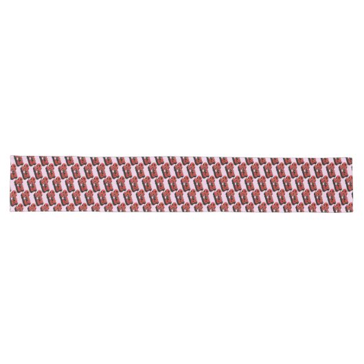 Cherry Bomb Long Table Runner Lange Tafelloper (Horizontaal)