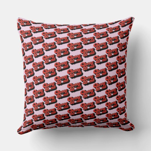 Cherry Bomb Lumbar Pillow Kussen (Achterkant)