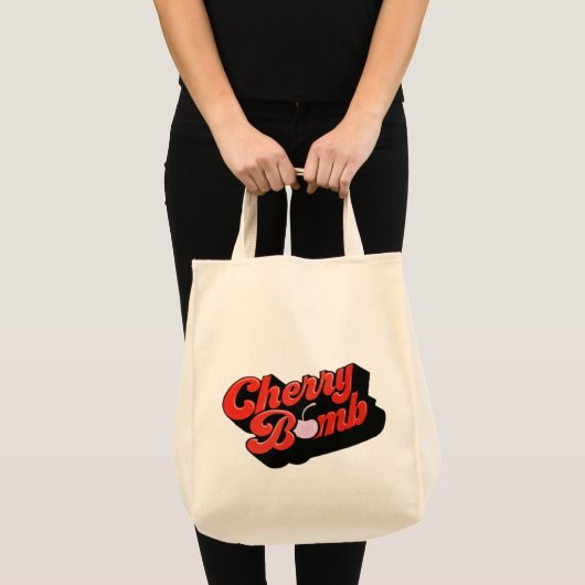 Cherry Bomb Mini Canvas tas (Voorkant (product))