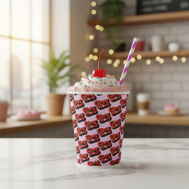 Cherry Bomb Papieren Bekers