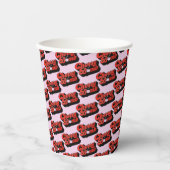 Cherry Bomb Papieren Bekers (Voorkant)