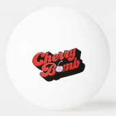 Cherry Bomb Ping Pong Ball (Achterkant)