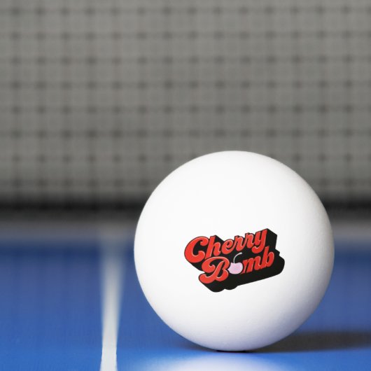 Cherry Bomb Ping Pong Ball (Net)