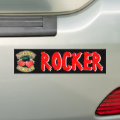 Cherry Bomb Rocker Bumpersticker (Op auto)