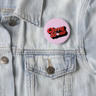 Cherry Bomb Ronde Button 5,7 Cm