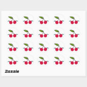 Cherry Bomb Ronde Sticker (Vel)