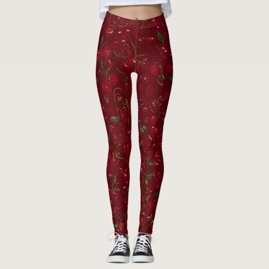 Cherry Bomb Sass Leggings (Voorkant)