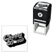 Cherry Bomb Self-inkting Stamp Zelfinktende Stempel (In situ)