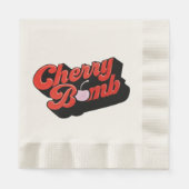 Cherry Bomb Servet (Voorkant)