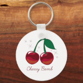 Cherry Bomb Sleutelhanger (Voorkant)