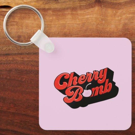 Cherry Bomb Sleutelhanger (Voorkant)