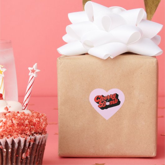 Cherry Bomb Star Sticker (Feest)