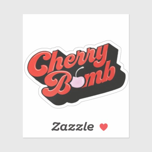 Cherry Bomb Sticker (Vel)