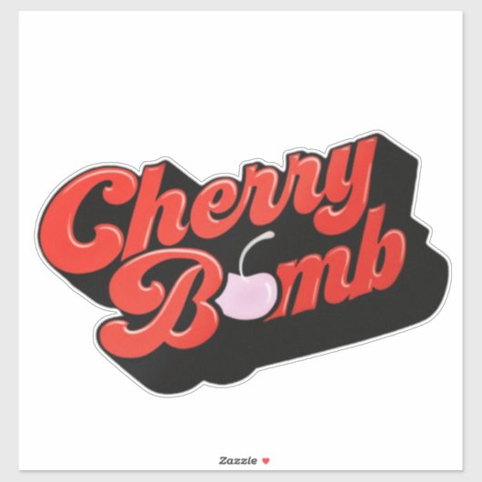 Cherry Bomb Sticker (Vel)