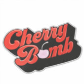 Cherry Bomb Sticker (Voorkant)
