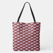 Cherry Bomb Tote Bag (Achterkant)