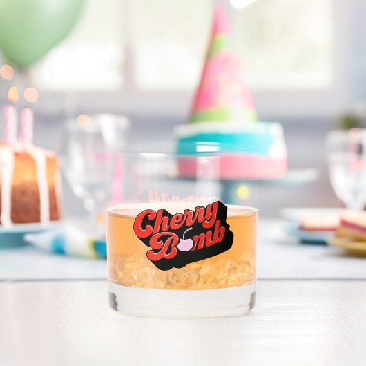 Cherry Bomb Whiskey Glass Whisky Glas (Insitu (Verjaardag))