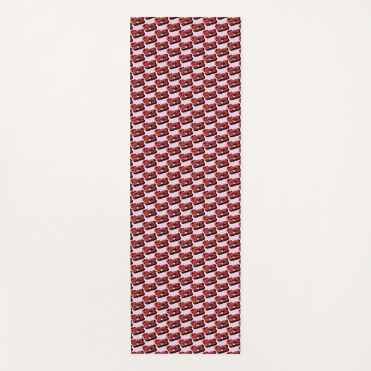 Cherry Bomb Yoga Mat (Voorkant)