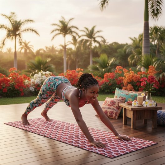 Cherry Bomb Yoga Mat