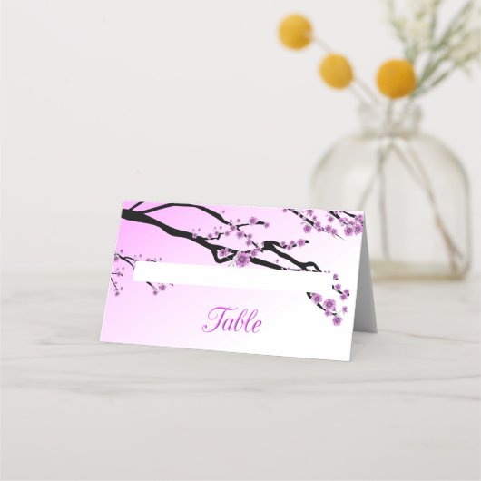 Cherry-boom Plaatskaartje (Voorkant)