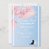 Cherry-boom Save The Date (Voorkant)