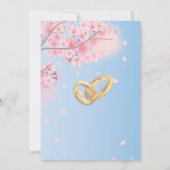 Cherry-boom Save The Date (Achterkant)