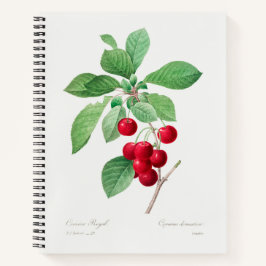 Cherry Botanical Print Notitieboek