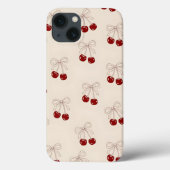 Cherry & Bow Esthetische iPhone / iPad Case – Scha (Achterkant)