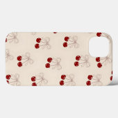 Cherry & Bow Esthetische iPhone / iPad Case – Scha (Achterkant (horizontaal))