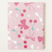 Cherry Bow Planner (Achterkant)