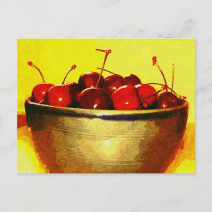 Cherry Bowl Briefkaart