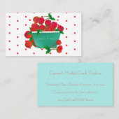 Cherry Bowl Visitekaartje (Voorkant / Achterkant)