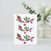Cherry Branch Briefkaart (Staand voorkant)