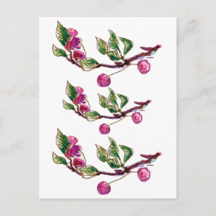 Cherry Branch Briefkaart