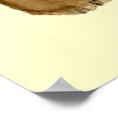 Cherry Branch op karton Poster (Hoek)