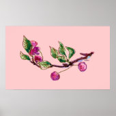 Cherry Branch Poster (Voorkant)