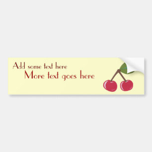 Cherry Bumpersticker