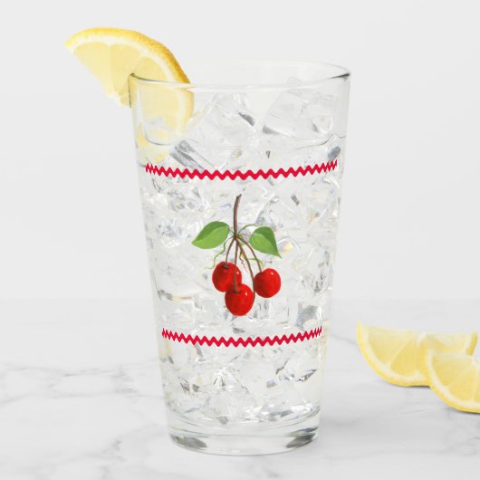 Cherry Bunch Glas (Voorkant ijs)
