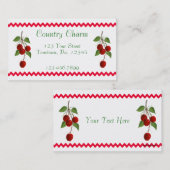 Cherry Bunch Visitekaartje (Voorkant / Achterkant)