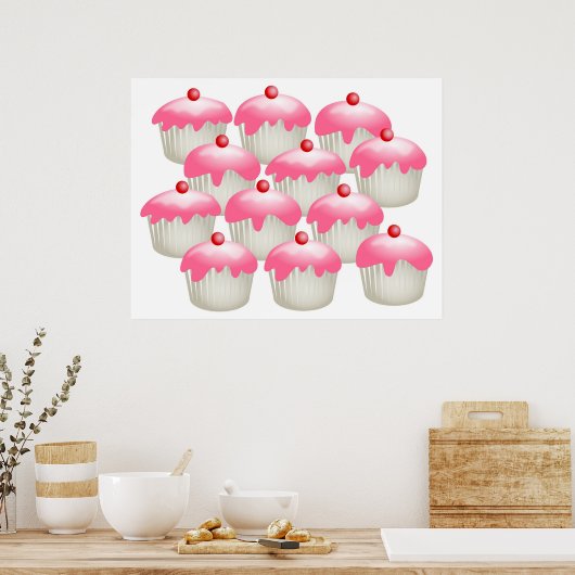 Cherry Buns Poster (Keuken)