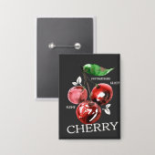 Cherry Button (Voorkant / Achterkant)