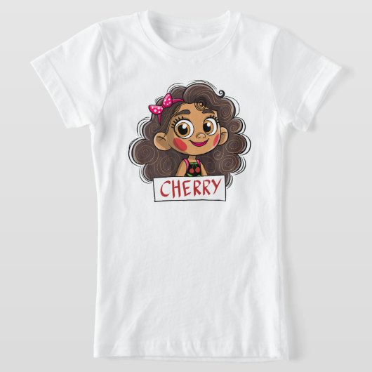 Cherry _ By: Ahmad Qaddura T-shirt (Laagn)