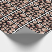 Cherry cake patroon cadeaupapier (Hoek)