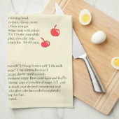 Cherry Cake Towel Theedoek (Quarter Fold)