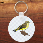 Cherry Canary Sleutelhanger (Voorkant)