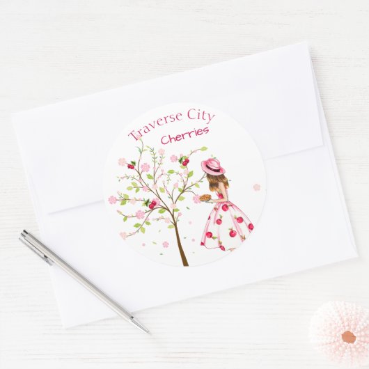 Cherry Canning Label (Envelop)