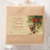 Cherry Canning label (Insitu)