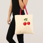 Cherry Canvas tas (Voorkant (product))