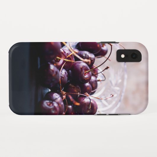 Cherry Case-Mate iPhone Case (Achterkant (horizontaal))